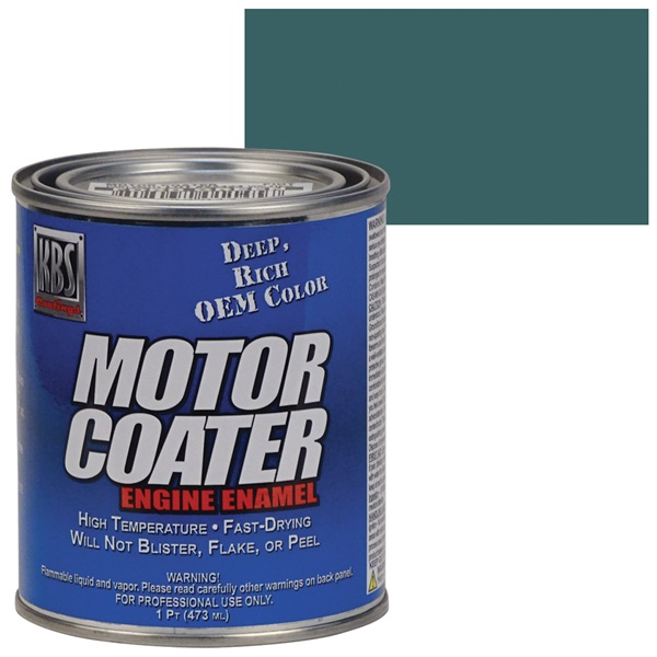 KBS Motor Coater Engine Enamel - Cadillac Dark Blue, Pint